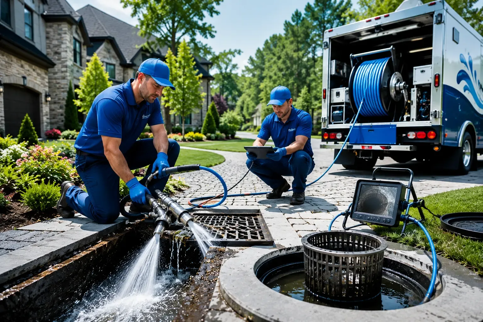 Local outdoor drain cleaning professionals in Coburn, PA