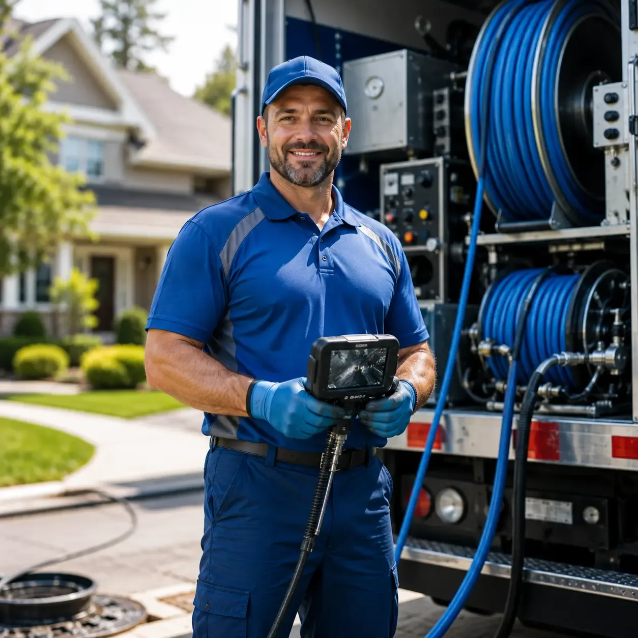 Local outdoor drain cleaning specialists in Coburn, PA